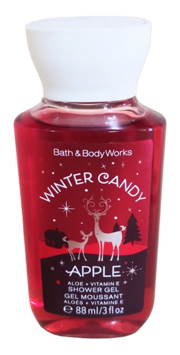 Shower Gel Winter Candy Apple Mini Bath & Bodyworks 