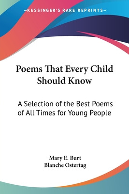 Libro Poems That Every Child Should Know: A Selection Of ...