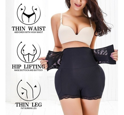 Bragas Con Control De Levantador De GlĂșteos, Pantalones Cort