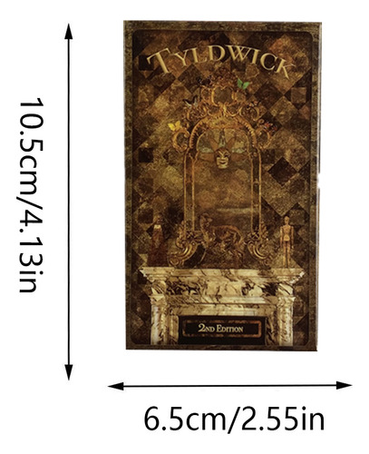 Baralho De Cartas Tyldwick 78 Tarot A | Oracle English Visio