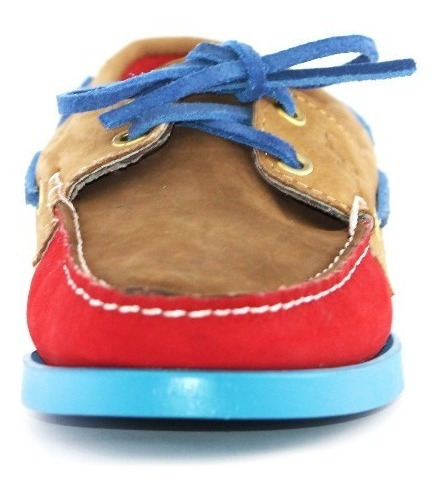 Zapatos Nauticos Mocasines Peskdores Honey Red Hr0004