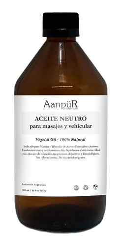 Aceite Vehicular Neutro Biox  500 Ml