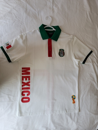 Playera Tipo Polo Marca Pavini -seleccion Mexicana