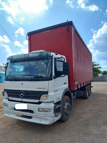 Imagem 1 de 9 de Mercedes Atego 2425 6x2 2010 No Sider