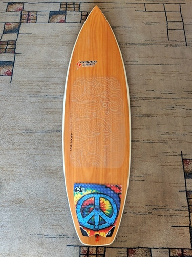 Prancha Surf Powerlight Joker Grátis Dk Ctwax 5 Plugs Fcs 2