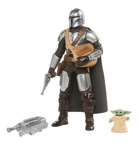Star Wars Galactic Action The Mandalorian Y Grogu 12pulgadas