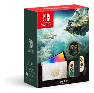 Consola Switch Oled - Tloz: Tears Of The Kingdom Edition