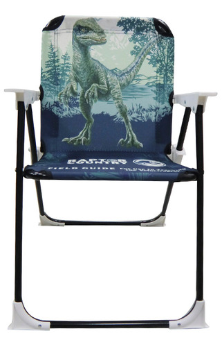 Silla Playa Infantil Jurassic World Plegable Con Seguro