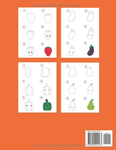 Aprender A Dibujar Frutas Y Verduras Para Ninos: Como Dibuja