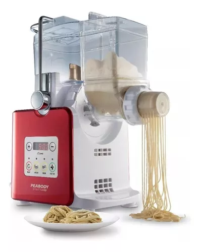 Máquina eléctrica para hacer pasta, extrusora de pasta de 180 W, máquina  laminadora de fideos totalmente automática para crear tu propia deliciosa