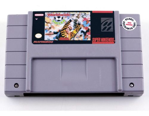 Worldwide Soccer Original Super Nintendo Snes