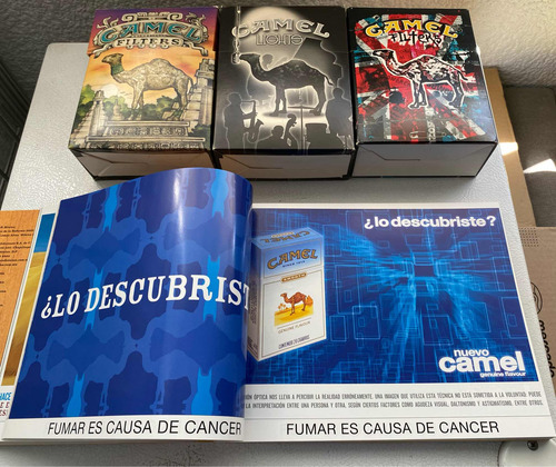 Colección Cigarros Camel (Usado)