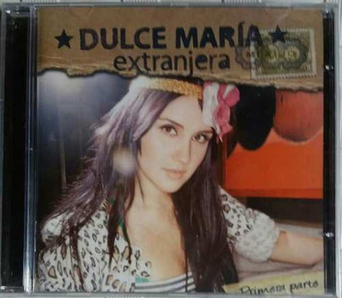 Cd Dulce Maria Extranjera (primera Parte) Orig Lacr Fábrica