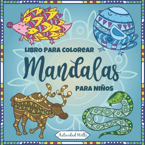 Libro: Libro Mandalas Colorear Niños: Dibujos Para Colorear 