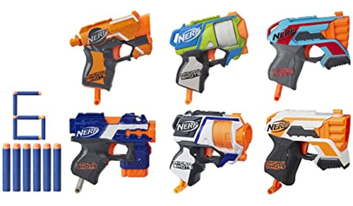 Lanzadores Dardos Niño Adolescentes Nerf Microshots Juego :)