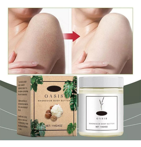 Crema Para La Neuropatía, Mantequilla Corporal De Magnesio.