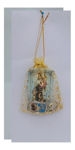 Imagen 3 de 4 de Llavero Metal Níquel - Resina Virgen Del Carmen X 6 Unidades