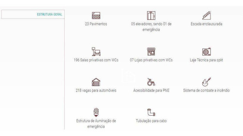 Imagem 9 de 9 de Pavimento Corporativo Com 400m² Em Prédio Novo E Com Lazer Na Cobertura! - Ac0003