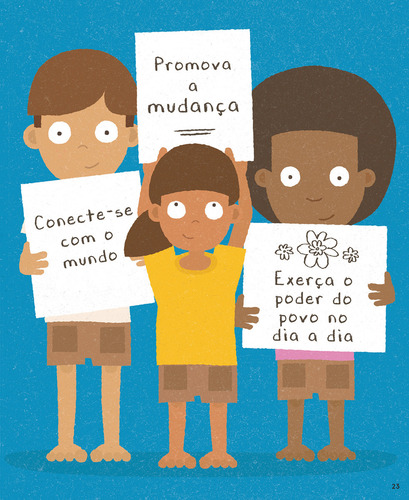 Democracia, De Bunting, Philip., Vol. 1. Editorial Brinque Book, Capa Dura Em Português