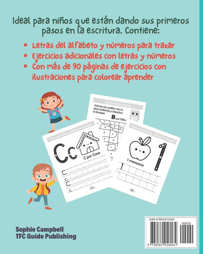 Aprender A Escribir Letras Y Números: Aprendo En Casa Las...