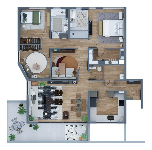 Estupendo Dpto Nuevo 3d/3b + Estar - El Nogal - Av. Vitacura
