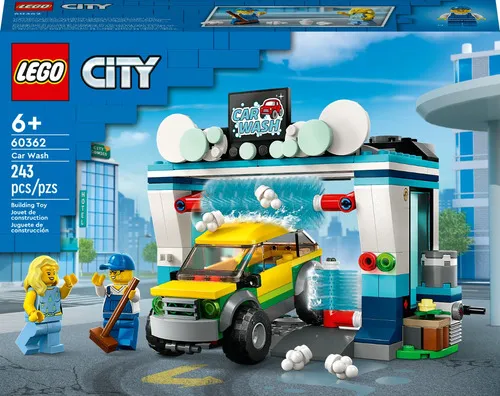 Kit Lego Lego City 60362 Autolavado (243 Piezas) Cantidad De Piezas 243