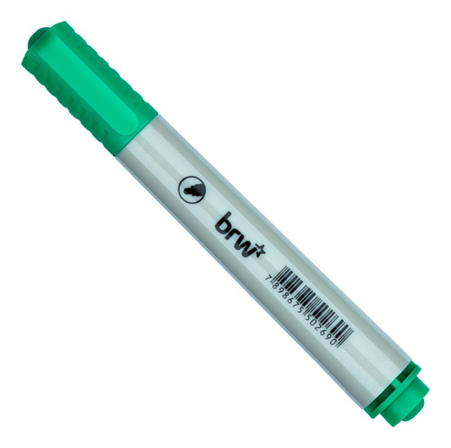 Marcador Quadro Branco Recarregável Lousa Flip Chart Brw Cor Verde