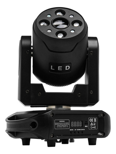Moving Head Bem Led Spot 100w Rgbw Prisma Dmx Dj Laser 127/220v