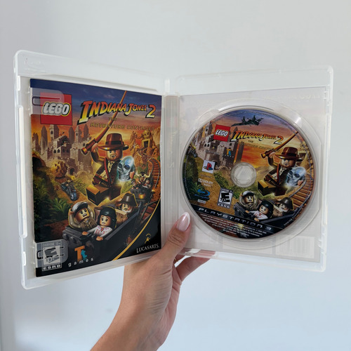 Lego Indiana Jones 2 Ps3 - Midia Física Semi Novo (Recondicionado)