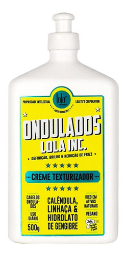 Crema De  Peinar Lola Cosmetics Ondulados Rulos Rizos 