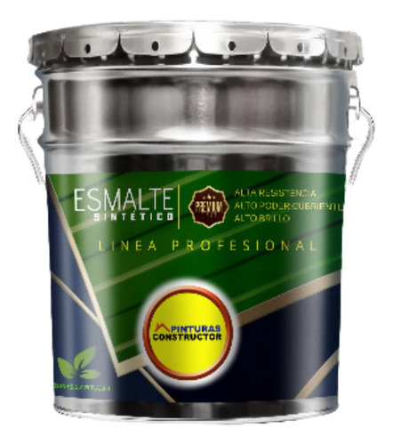 Esmalte Sintetico Cafe Moro Tineta 16lts