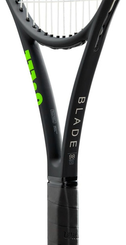 Raquete Blade 98 18x20 Wilson 4 3/8 Cor preta