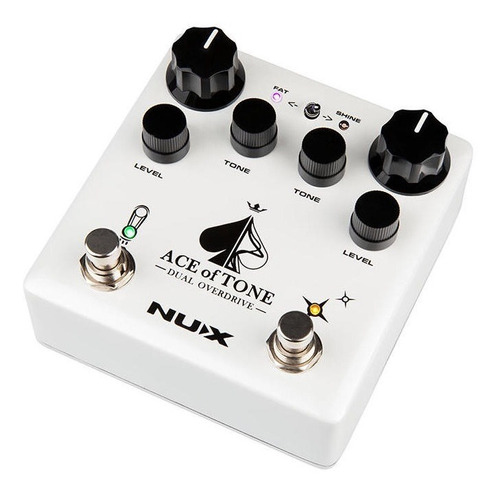 Pedal Overdrive Dual Nux Nod5 Ace Of Tone Guitarra Electrica