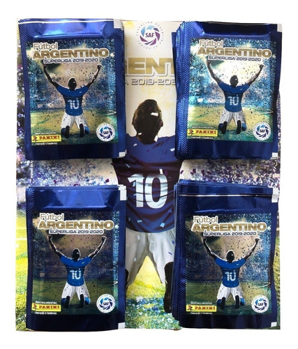 Figuritas Futbol Argentino 2019/2020- Album +100 Sobres. Fyj