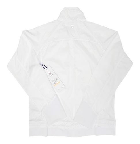 Chaqueta Fila Rompe Vientos White Importada