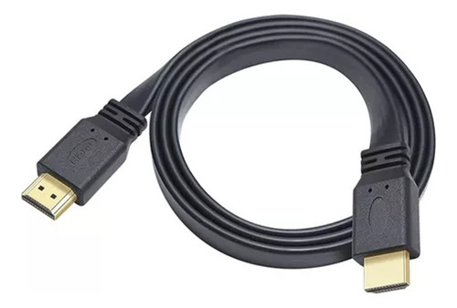 Cabo Hdmi 2.0 3 Metros Full Hd 1080p Cabo Achatado - Adt-111