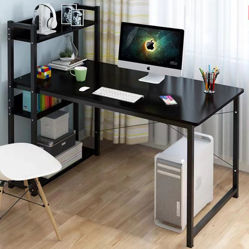 Escritorio Desk-4 Home Office Moderno Minimalista Economico Negro