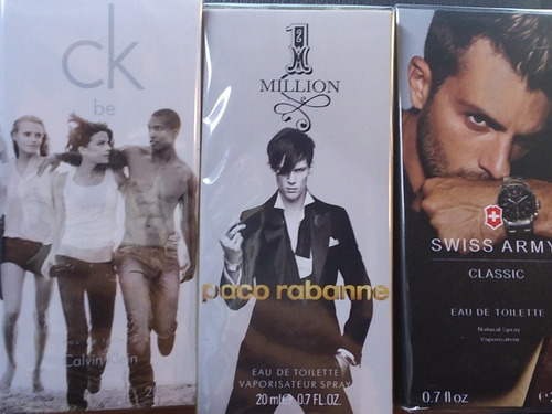 Perfumes De Damas Y Caballeros De 20 Ml