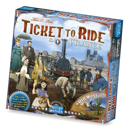 Ticket To Ride: Map Collection V6  francia Y Viejo Oes.