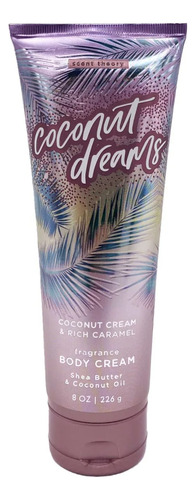 Scent Theory Cream With Shea Butter Coconut Dreams, 8 Oz