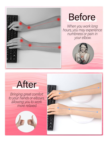 Reposabrazos De Manicura 2pcs Nail Tech Codera, Torokom Code