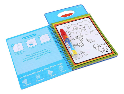 ¡ Tablero De Pintura De Libro De Dibujo De Agua Para Niños