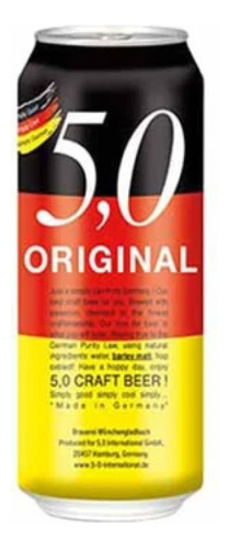 Cerveza 5.0 Original 500ml Pack X36