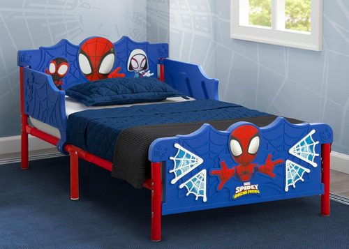 Spidey And His Amazing Friends 3d - Cama Niños Pequeñ...
