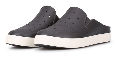 Imagen 2 de 9 de Sandalia Ojota Humms Zummba Slipper Negro Black White