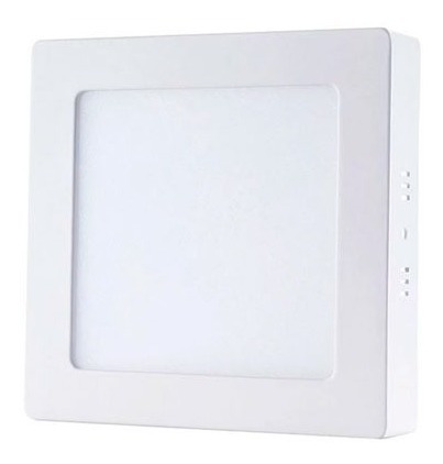 Panel Led 6w Cuadrado Superficial (blanco)