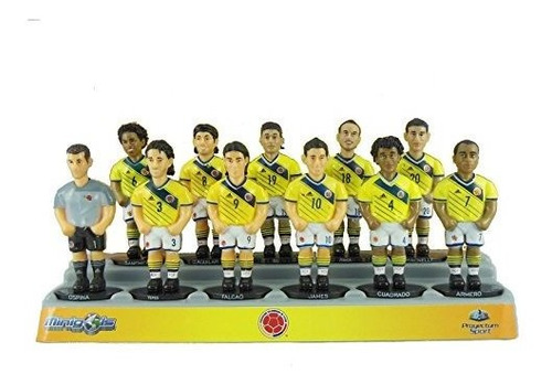 Las Figuras Minigols Colombia Equipo Nacional (11 Pack).