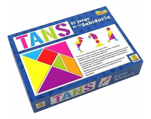Imagen 4 de 5 de Juego De La Sabiduría Tans Implas Didáctico Tangram La Plata