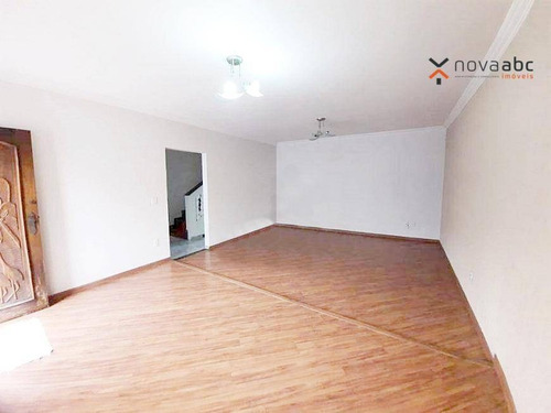 Sobrado Com 4 Dormitórios À Venda, 128 M² Por R$ 890.000,00 - Campestre - Santo André/sp - So0923