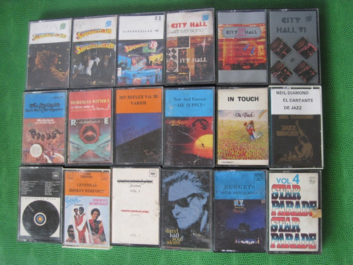 Cassettes Originales Salsa Balada Pop Merengue Promoción